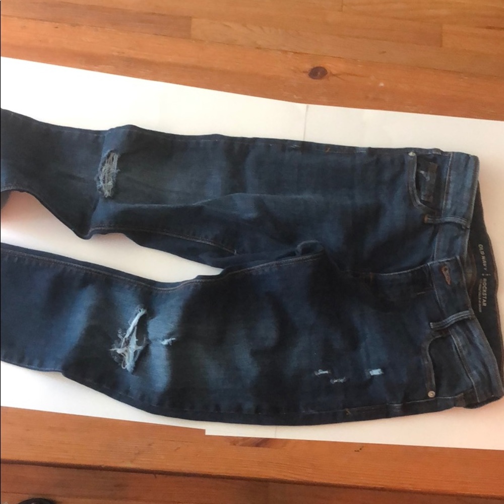 Old Navy Rock Star Mid Rise size 2